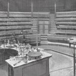 Faraday's Table in the Theatre of the Royal Institution