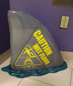 CAUTION WET FLOOR