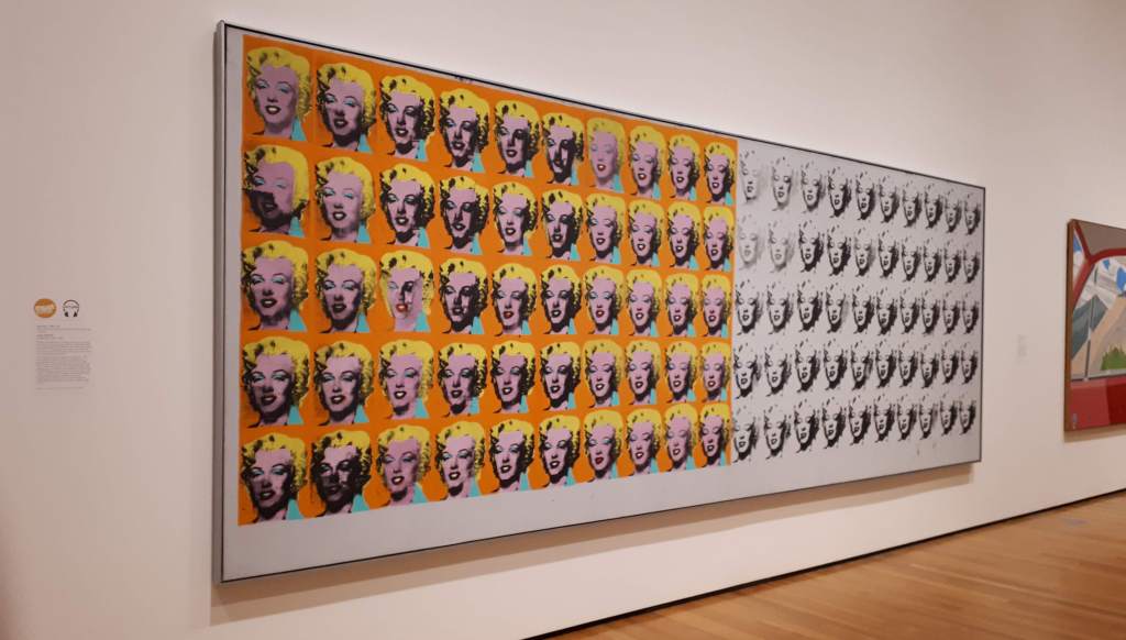 Andy Warhol's Marilyn X 100, 1962