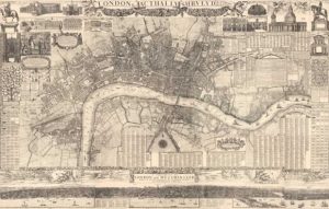 Morgan's Map of the Whole of London in 1682