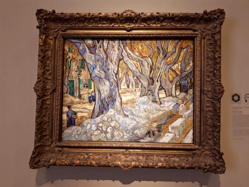 Vincent van Gogh, The Large Plane Trees (Road Menders at Saint-Rémy), 1889